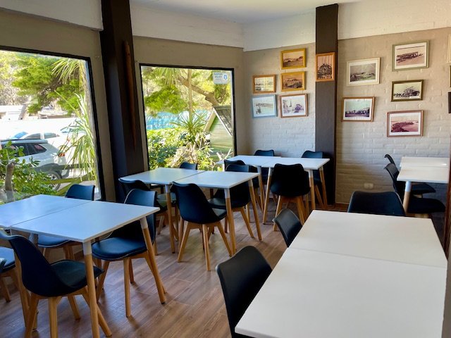 Desayunador del apart hotel Punta Verde